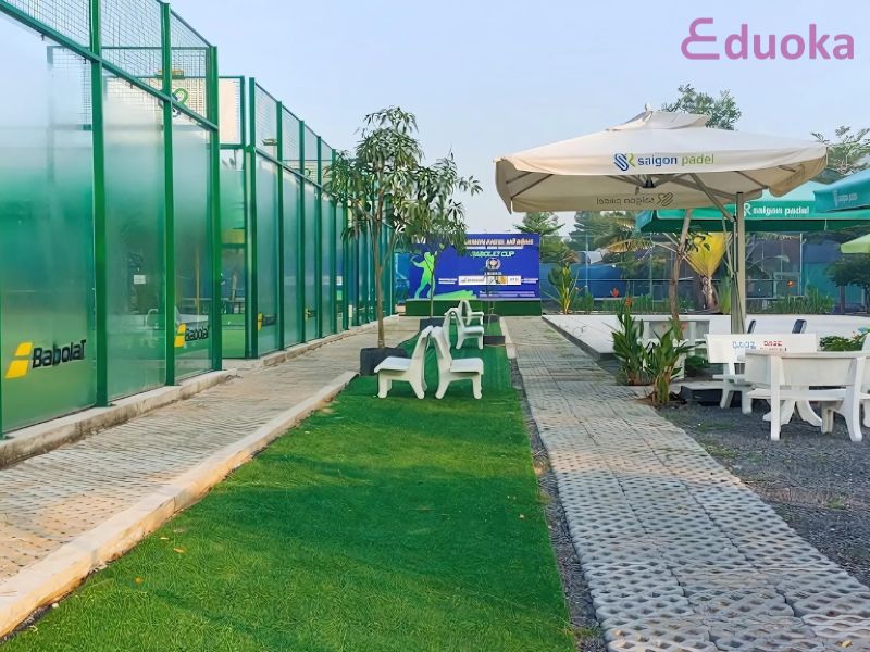 Tiện ích tại Sân Tennis Trung tâm TDTT CONIC