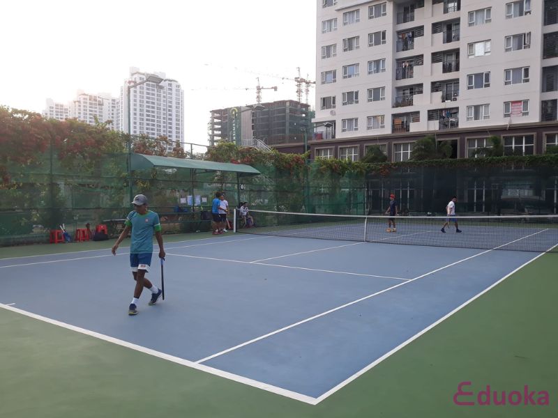Khái quát về sân tennis hẻm Huỳnh Tấn Phát Nhà Bè