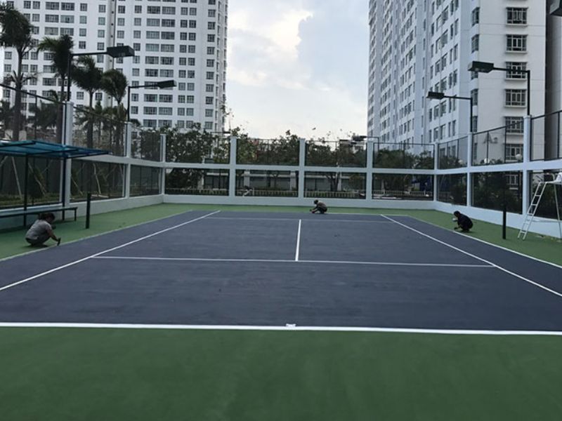 Tiện ích tại sân tennis Chung Cư An Lộc