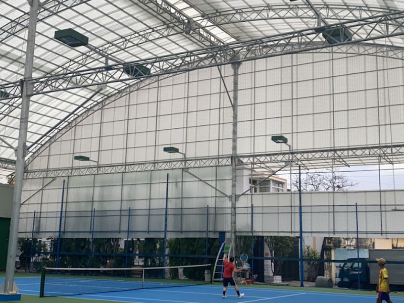Giới thiệu chung về sân tennis Huy Hoàng 555