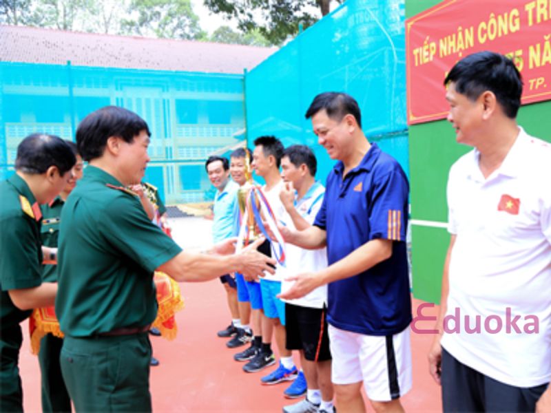 Tổng Quan Về Sân Tennis Nhà thi đấu Quân khu 7