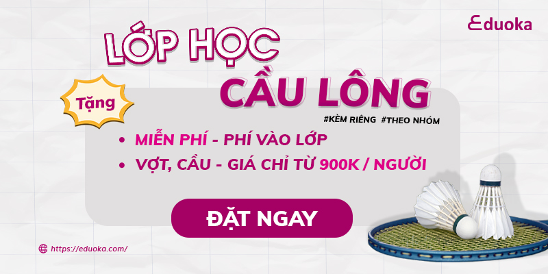 Đăng Ký Lớp Dạy Cầu Lông Tại HCM