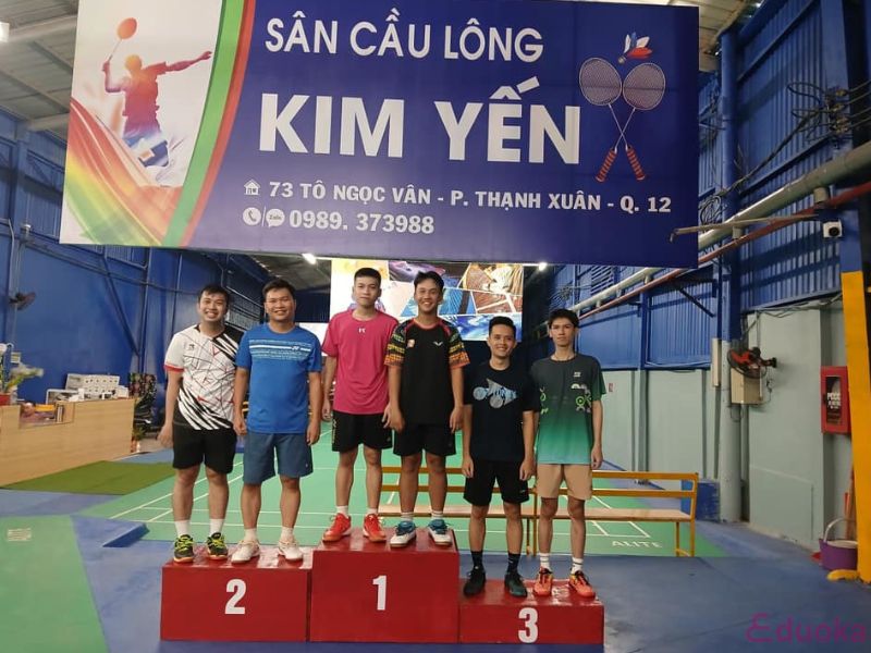 Tổng quan về sân cầu lông Kim Yến