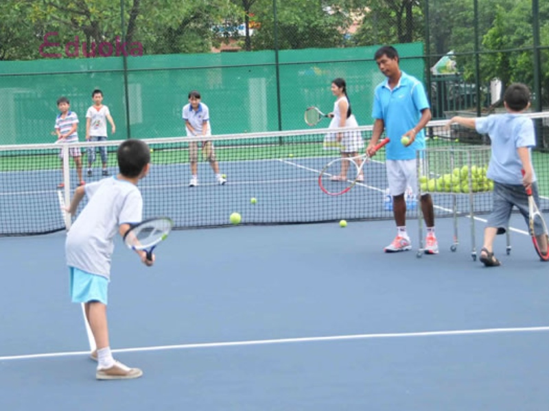 Phương pháp giảng dạy học tennis Cần Giờ