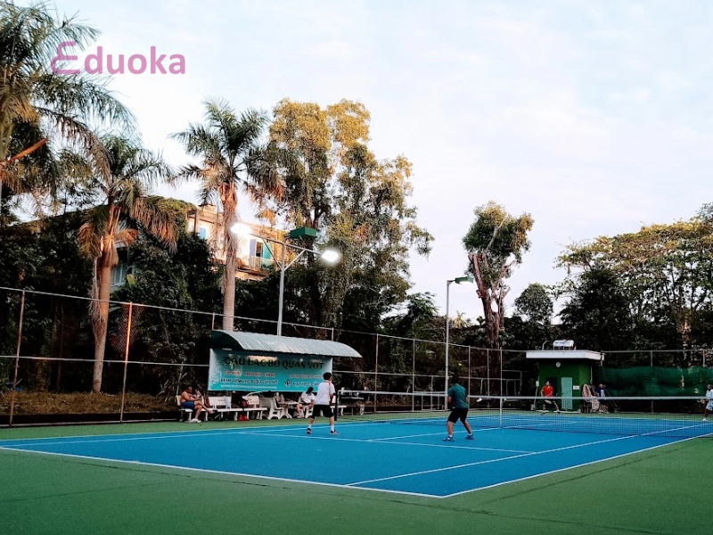 Sân tennis TTVHTT huyện Cần Giờ