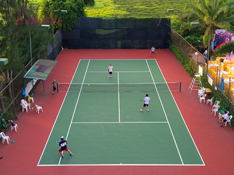 Một số khóa học tennis huyện Củ Chi