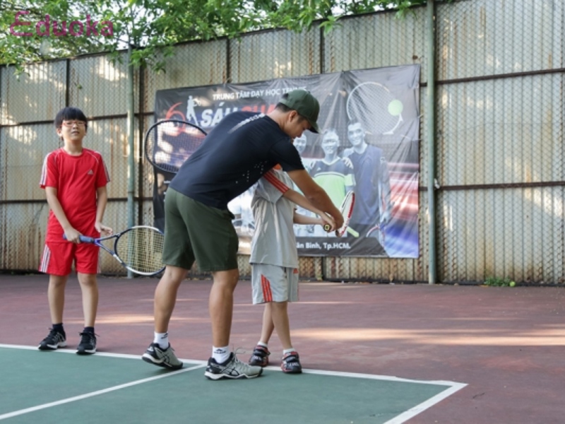 Hình thức giảng dạy lớp tennis Phú Nhuận