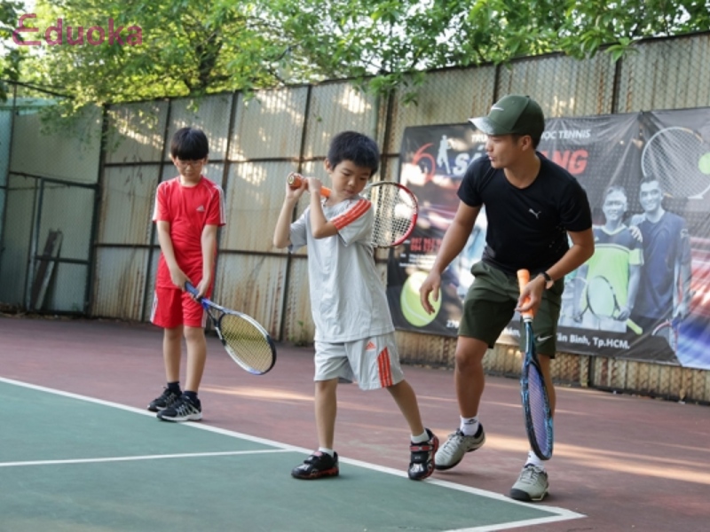 Lớp dạy tennis Phú Nhuận uy tín chất lượng