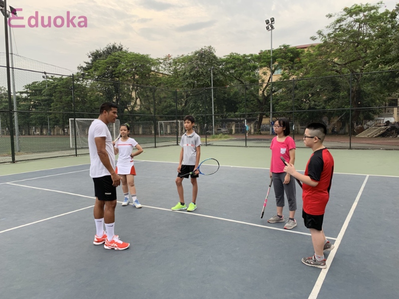 Phương pháp giảng dạy lớp học tennis quận 6