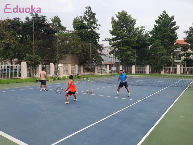 Hình thức giảng dạy lớp tennis Tân Bình